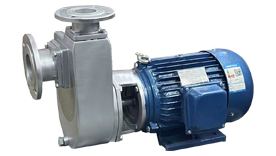 304不銹鋼直聯(lián)自吸泵（法蘭）