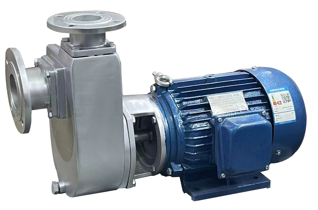 304不銹鋼直聯(lián)自吸泵（法蘭）