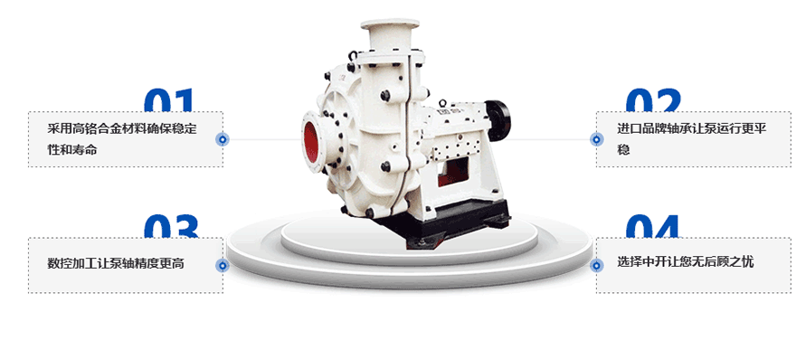 ZJL渣漿泵產(chǎn)品優(yōu)勢